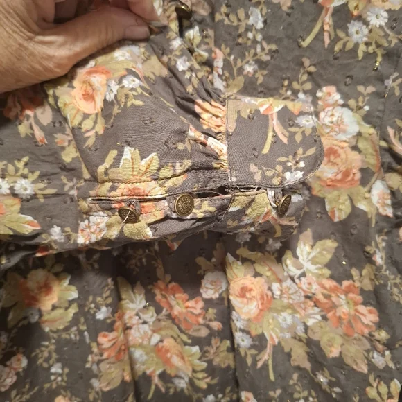 Anthropologie Michaela Peasant Blouse Size Medium - Picture 6 of 8